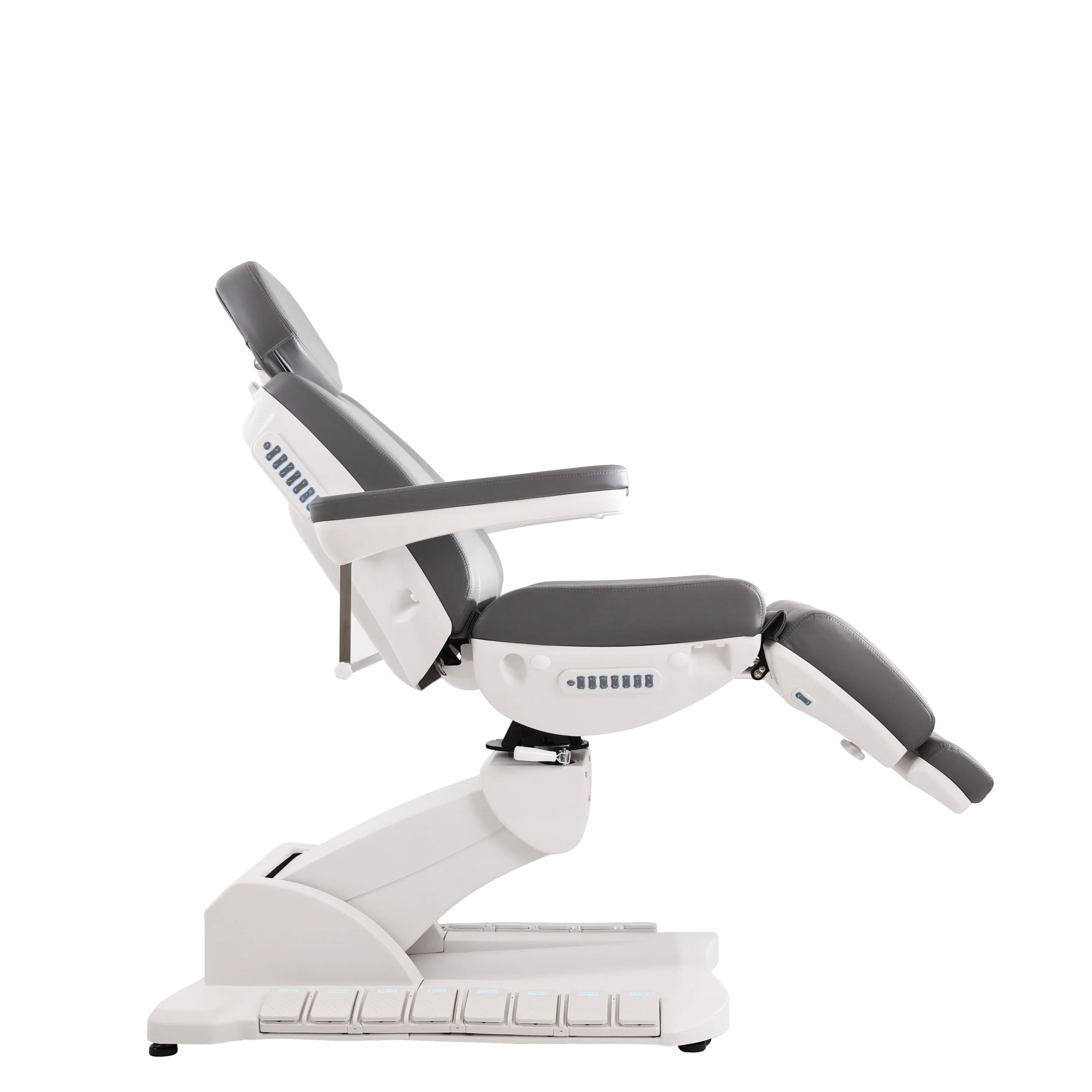 4-Motor Heated Facial Bed with Swivel, Foot Control & One-Touch Reset – Milan Series