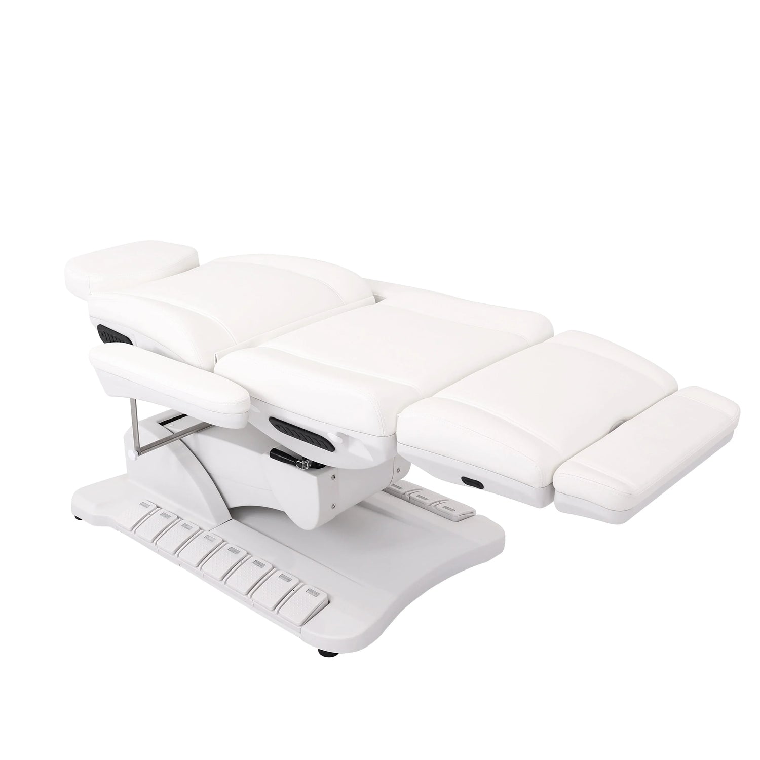 4-Motor Heated Facial Bed with Swivel, Foot Control & One-Touch Reset – Milan Series