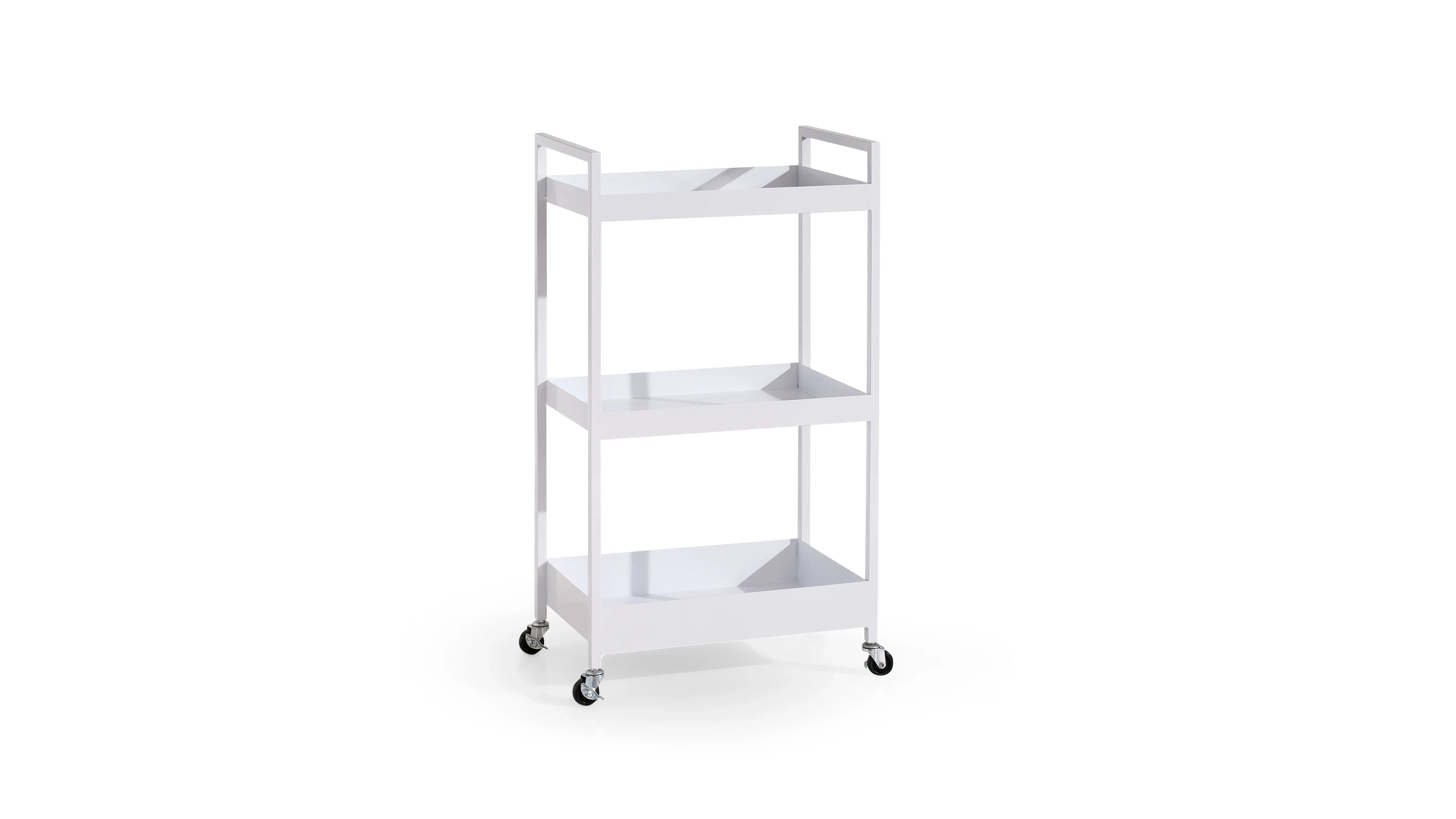 3-Tier Utility Trolley Cart with Wheels – Rotterdam Series