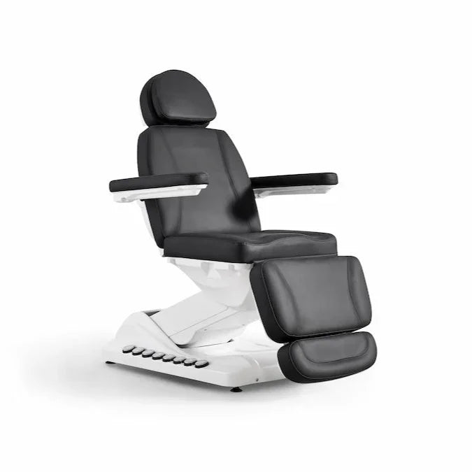 4-Motor Heated Electric Facial Bed with Foot Pedal & LED – Yamba Series