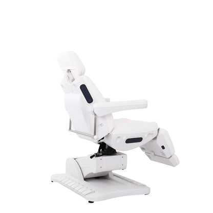 4-Motor Heated Facial Bed with Swivel, Foot Control &amp; One-Touch Reset – Milan Series