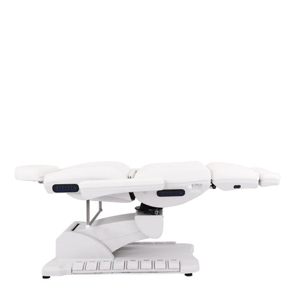 4-Motor Heated Facial Bed with Swivel, Foot Control &amp; One-Touch Reset – Milan Series