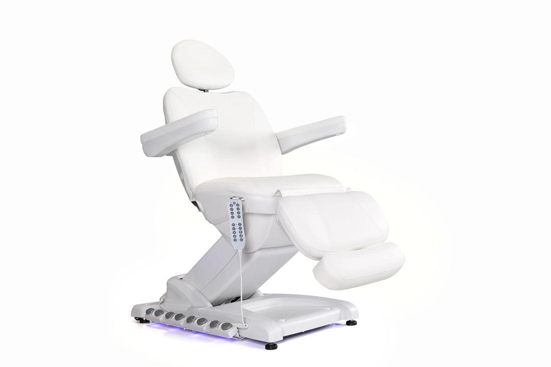 4-Motor Electric Beauty Bed with Rotation & Memory – Aspen Series