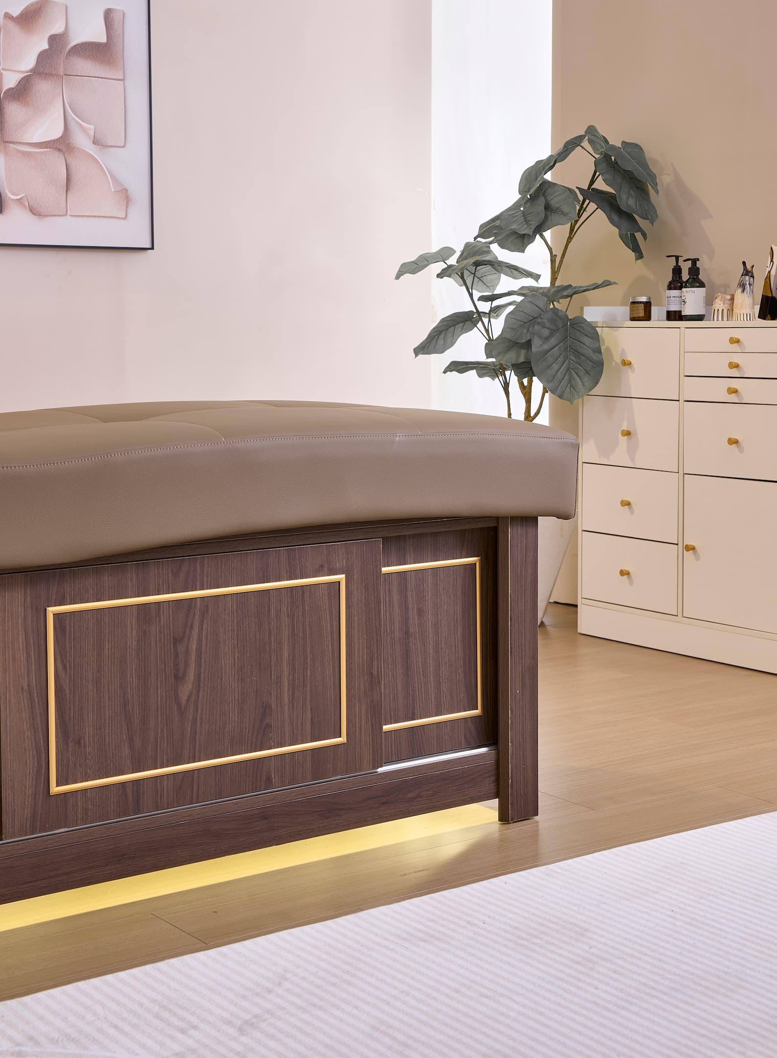 Heated Shampoo Spa Bed with Water Circulation &amp; Steaming – Monaco Series