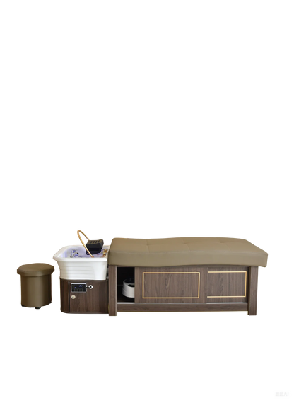 Heated Shampoo Spa Bed with Water Circulation &amp; Steaming – Monaco Series