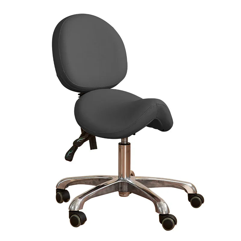 Ergonomic Saddle Stool with Backrest – Nolita Series