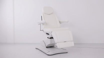 4-Motor Heated Facial Bed with Swivel, Foot Control &amp; One-Touch Reset – Milan Series