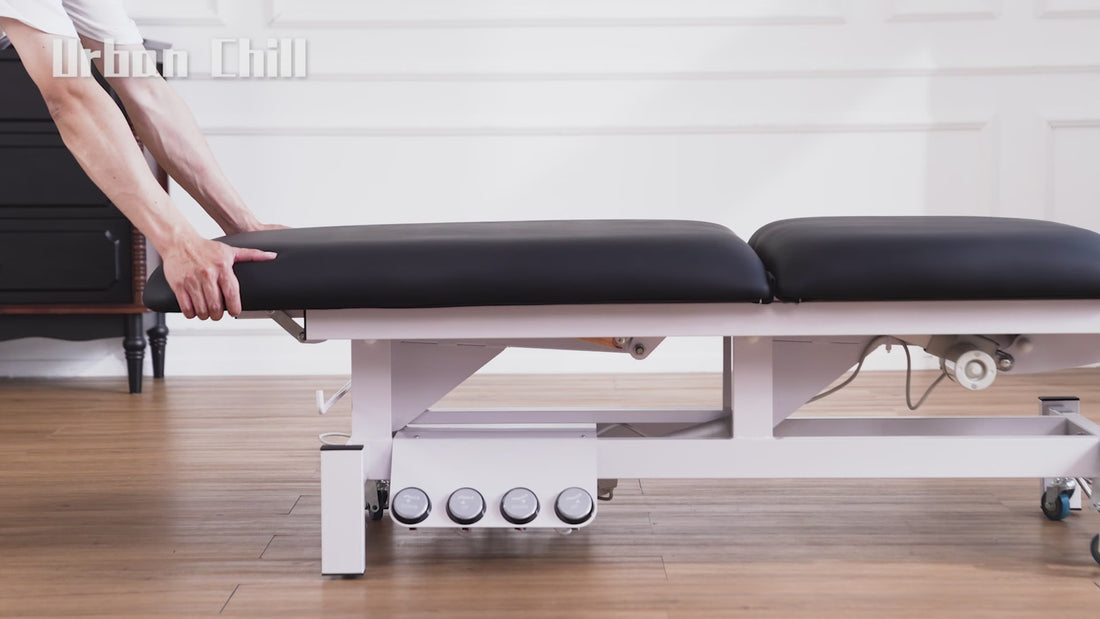 5-Section Electric Massage Table with Foot Pedal – Zurich Series