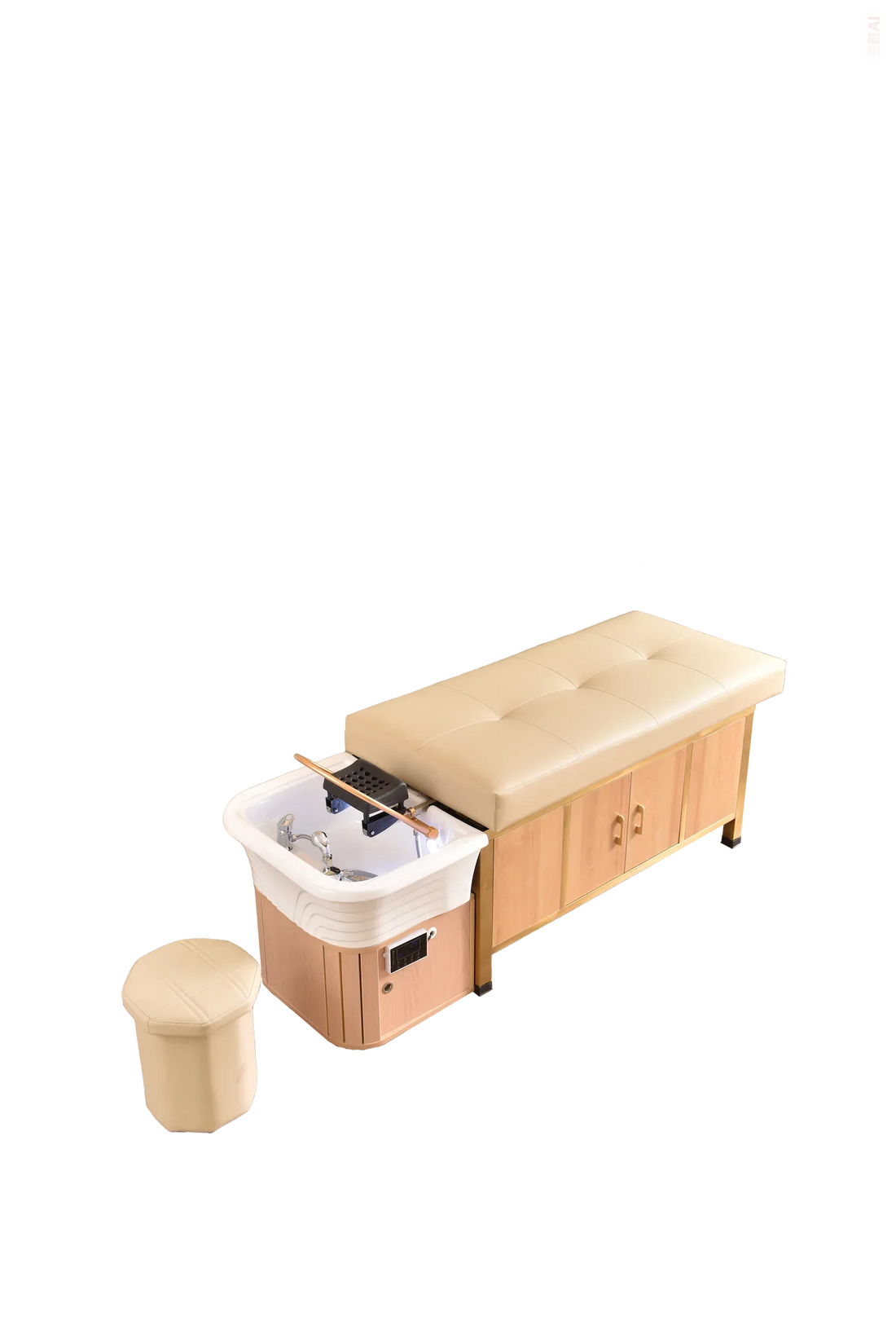 Heated Shampoo Spa Bed with Water Circulation & Steaming – Ubud Series