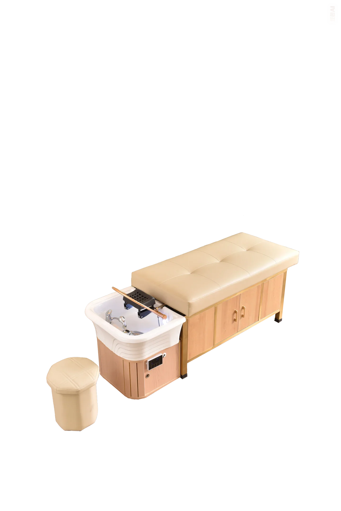 Heated Shampoo Spa Bed with Water Circulation &amp; Steaming – Ubud Series