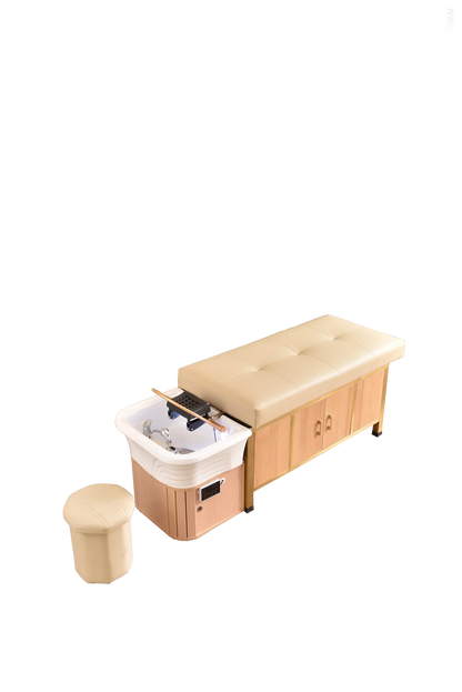 Heated Shampoo Spa Bed with Water Circulation &amp; Steaming – Ubud Series