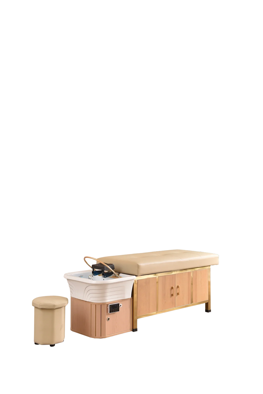 Heated Shampoo Spa Bed with Water Circulation & Steaming – Ubud Series