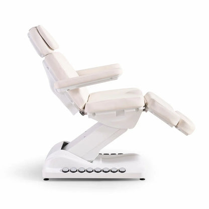 4-Motor Heated Electric Facial Bed with Foot Pedal &amp; LED – Yamba Series